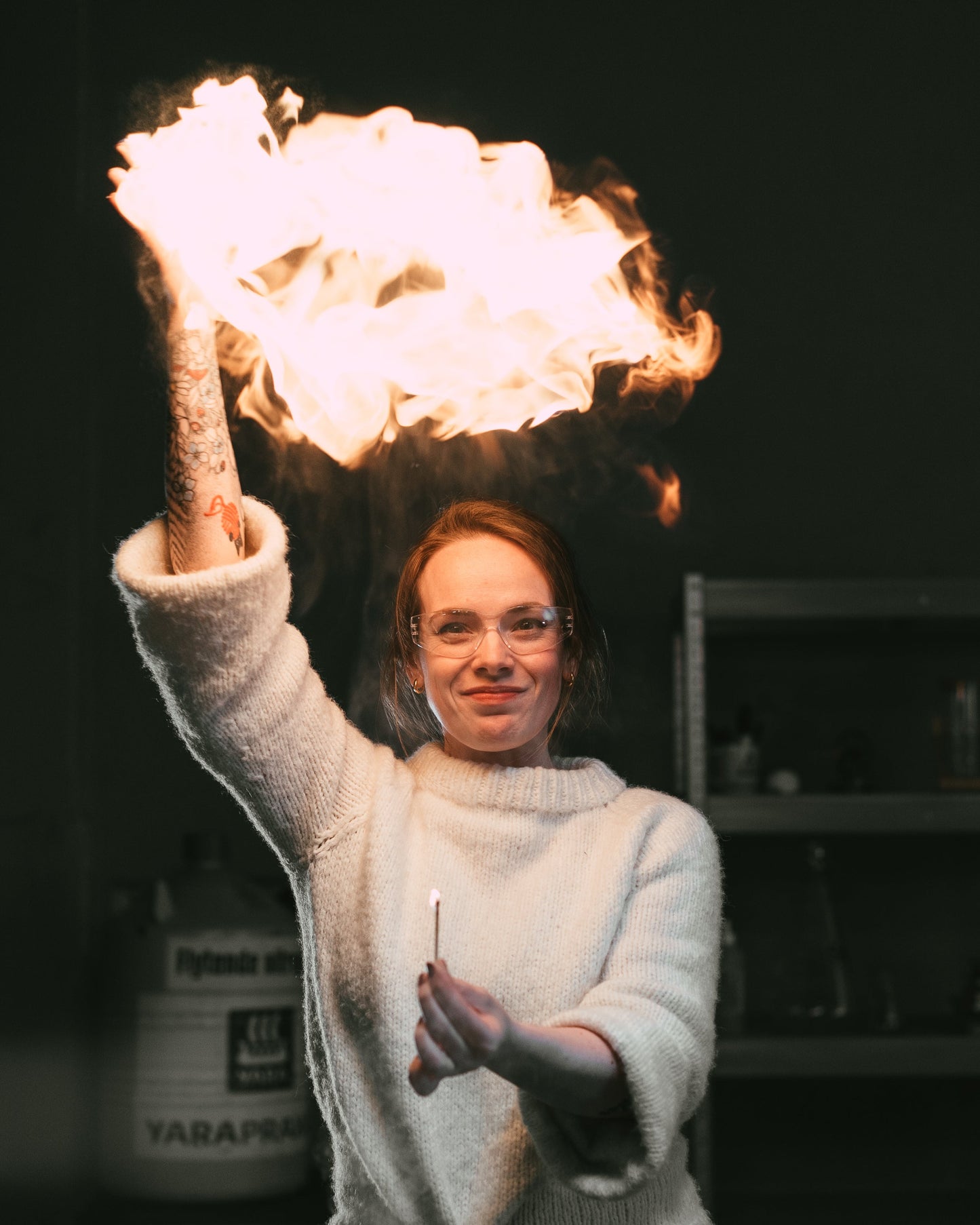 Dragon’s breath powder/ Lycopodium