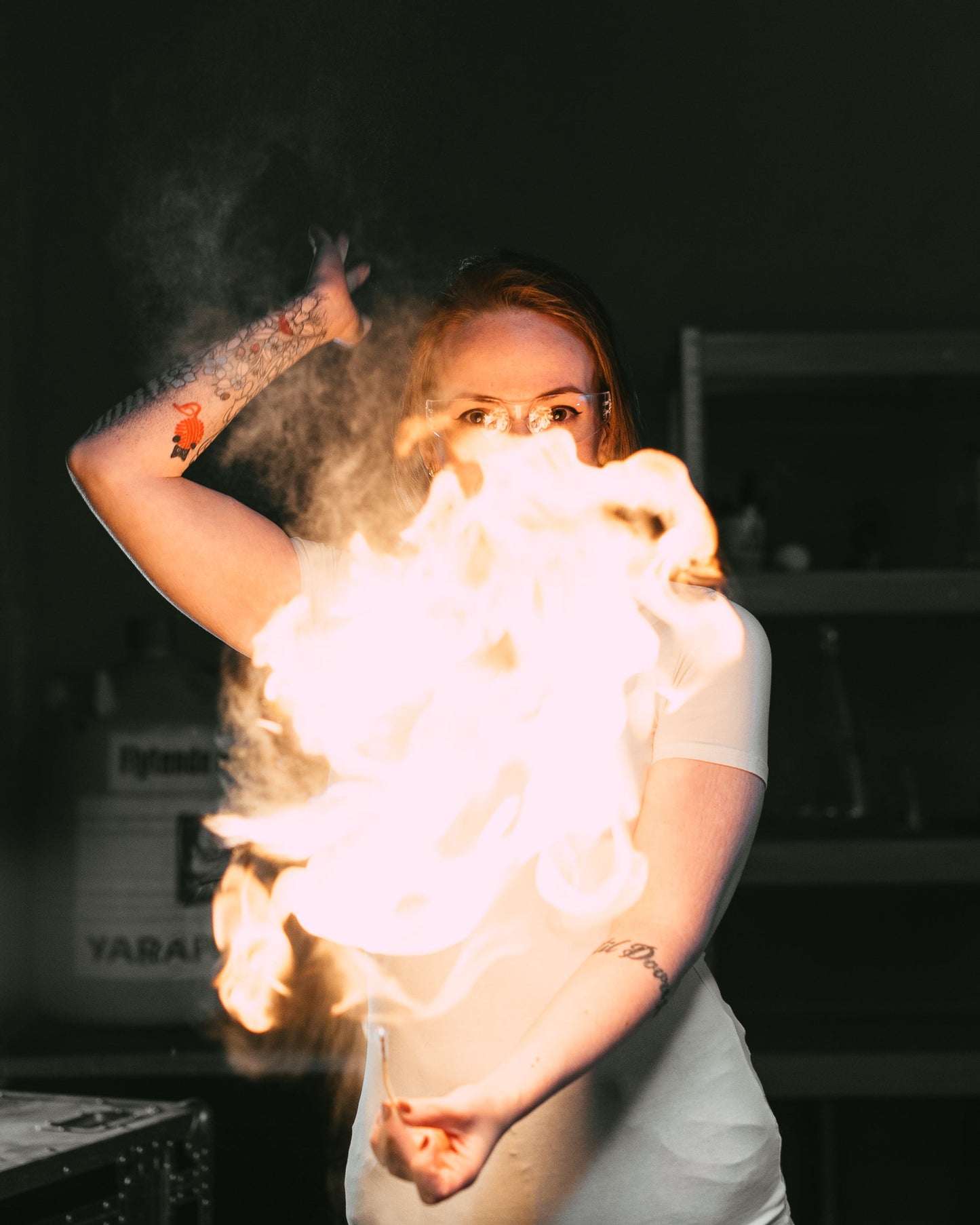 Dragon’s breath powder/ Lycopodium